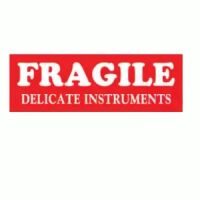 "Fragile Delicate Instruments" Label  