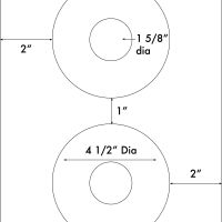 Up to 4 1/2" Diameter