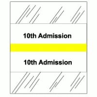 Admission Index Tabs