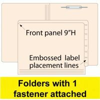 Single Edge Folders with Fasteners Attached