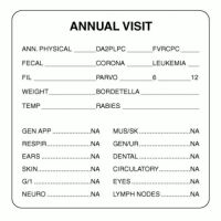 Examination Record Labels