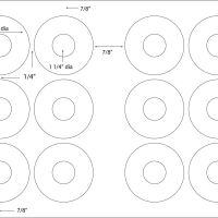 3 1/4" Diameter