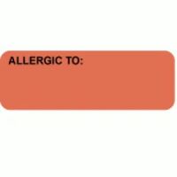 ALLERGY Alert Labels