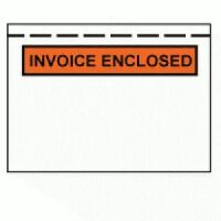 "Invoice Enclosed Envelopes" 7" x 5.5"