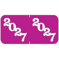 90400 Jeter® Year tab labels
