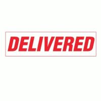 "DELIVERED" Self Inking Rubber Stamp