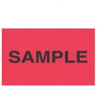 "SAMPLE" Label 