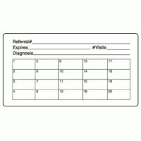 Medical Chart Labels