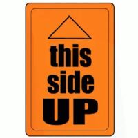 "This Side UP" Label  