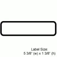 Blank Patient Chart ID Labels