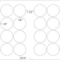 2 1/4" Diameter