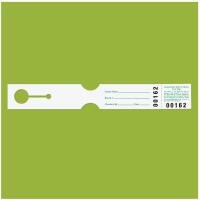 Bag Identification Tags, Tear Proof Stock