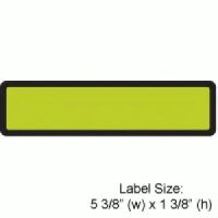 Blank Patient Chart ID Labels