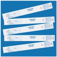 Bag Identification Tags with Transfer Tape