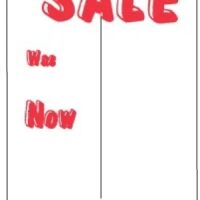 Retail Sale Tags - Large