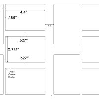 Up to 4.4" x 2.915"