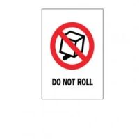 "DO NOT ROLL" Label  