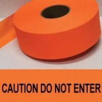 Caution Do Not Enter Tape, Fl. Orange   