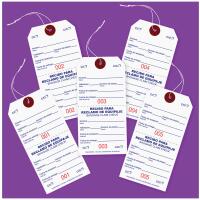 English & Spanish Baggage Claim Tag