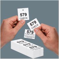 Coat Check Tags