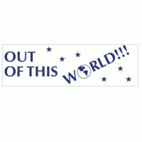 "OUT OF THIS WORLD" Self Inking Stamp