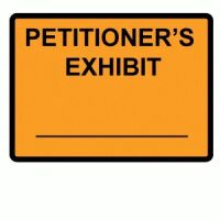 Legal Exhibit Labels