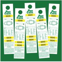Parking & Claim Check Tags, White, 2 1/2\