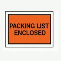 "Packing List Enclosed" Envelopes 4.5" x 5.5"