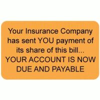 Insurance Patient Responsibility Labels