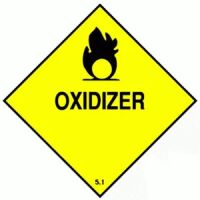 "OXIDIZER 5.1" - D.O.T. Label   