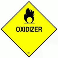 "OXIDIZER 5.1" - D.O.T. Label   