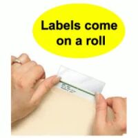 Label/File Folder Protectors - On Rolls