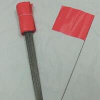 Stake Flag, Fluorescent Red    