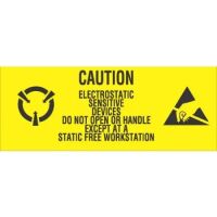 "CAUTION ELECTROSTATIC SENSITIVE" Labels