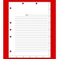 Admission Chart Divider Sheets