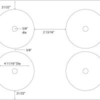 4 11/16" Diameter