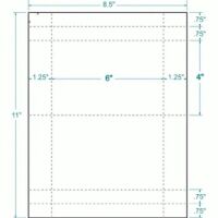 Laserdex® Blank Postcard