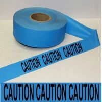 Caution Caution Caution Tape, Fl. Blue  