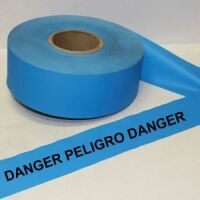 Danger Peligro Danger Tape, Fl. Blue 