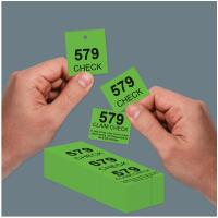 Coat Check Tags