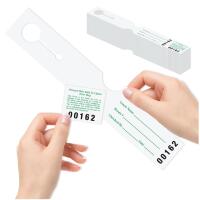 Bag Identification Tags, Tear Proof Stock