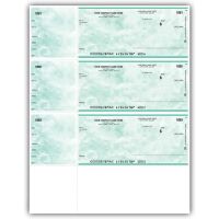 LW001, Marble Laser/Inkjet Wallet Size Check