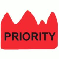 "PRIORITY" Label  
