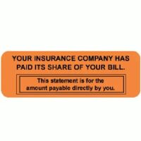 Insurance Patient Responsibility Labels