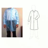 No Pocket Heavy Duty Polypropylene Lab Coats