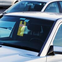 Parking & Claim Check Tags, Yellow, 9 1/2\