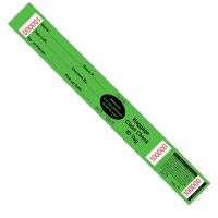 Bag Identification Tags with Transfer Tape - Green