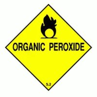"ORGANIC PEROXIDE 5.2" - D.O.T. Label   