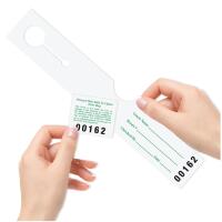 Bag Identification Tags, Tear Proof Stock