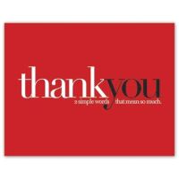 Big & Bold Thank You Cards